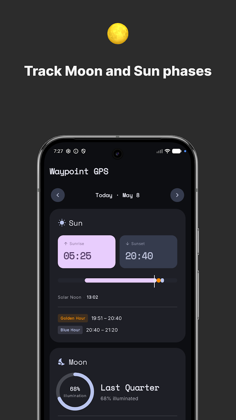 Golden Hour Tracker