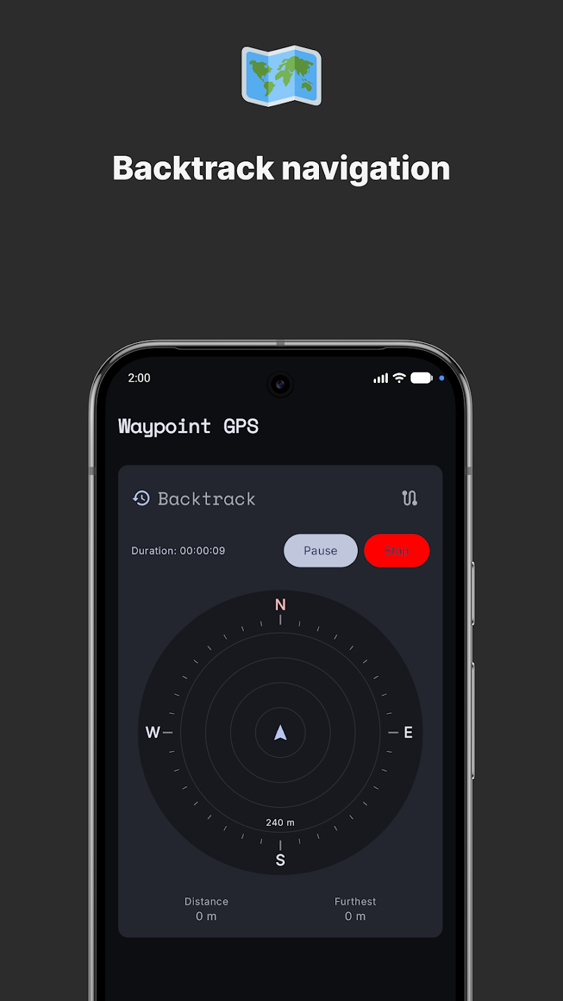 Backtrack Navigation